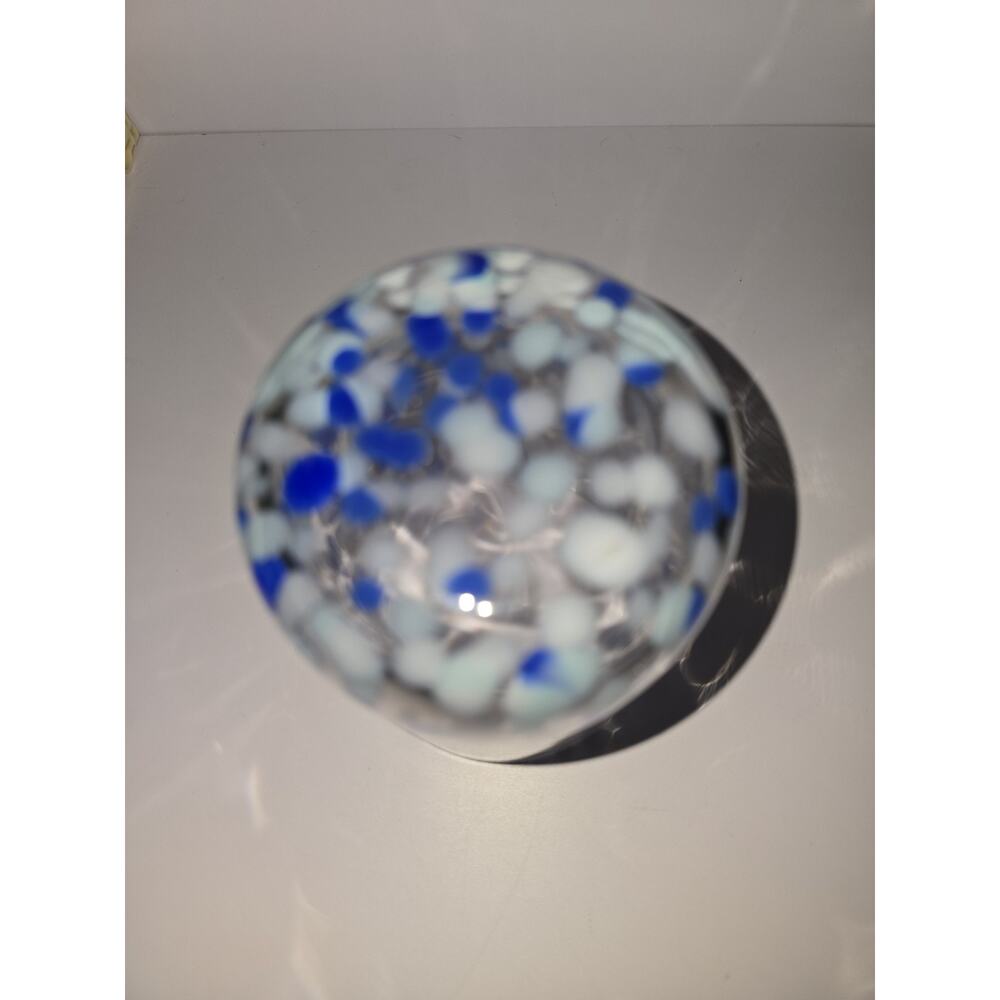 Madison Home 12.9 fl oz Tortoise Double Old Fashioned Glass Blue Blown Glass - Picture 6 of 6